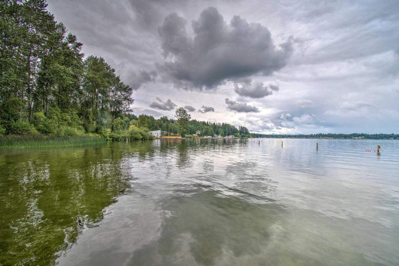 Charming Updated Retreat Walk To Lake Stevens! Екстер'єр фото